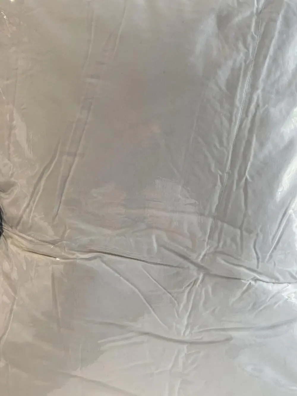 Serta White Goose Feather & Down Fiber Light Warmth Comforter, Full/Queen